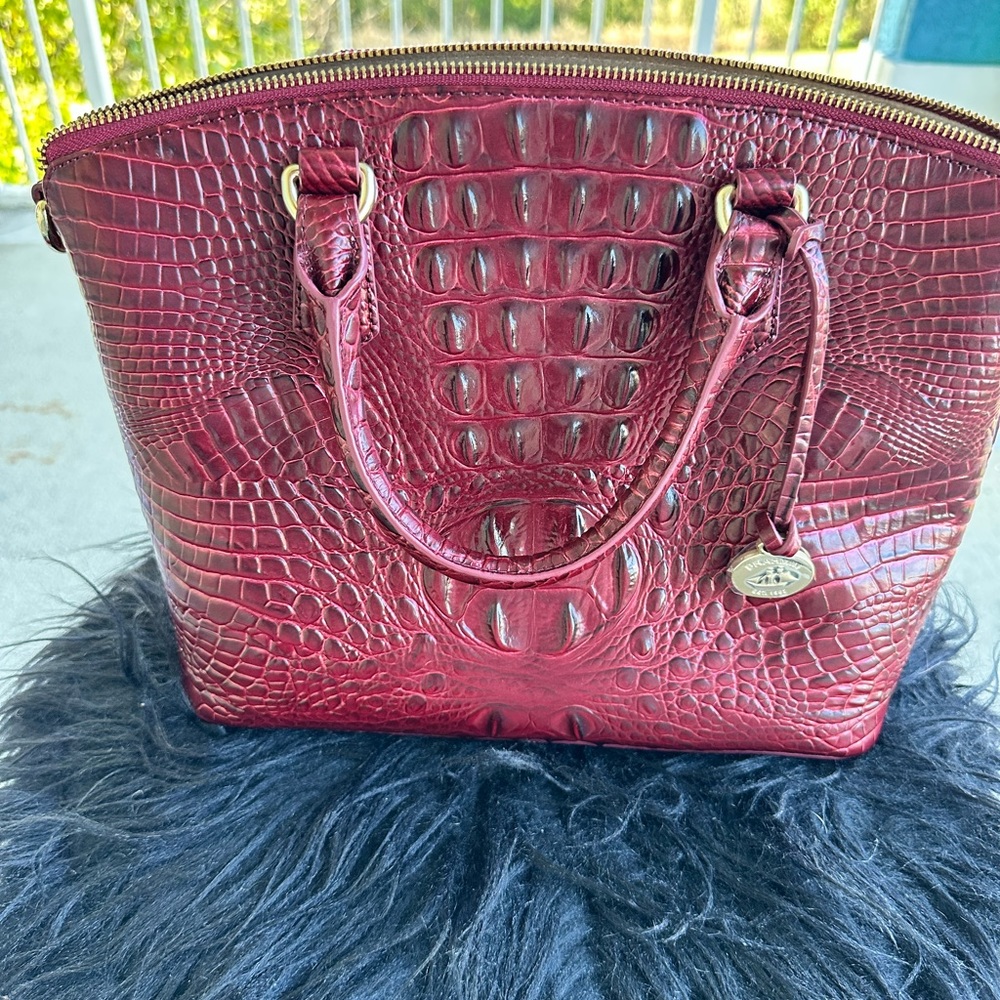Brahmin Medium Duxbury Cranberry
